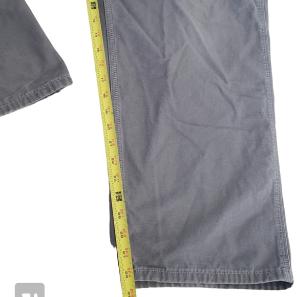 Carhartt Carpenter Gray Loose Fit Pants. 41 x 28. - Picture 6 of 11
